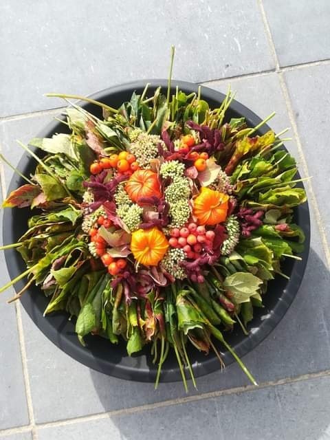 Bloemschikken voor het weekend