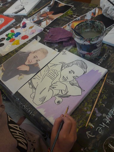 Pop-art schilder workshop