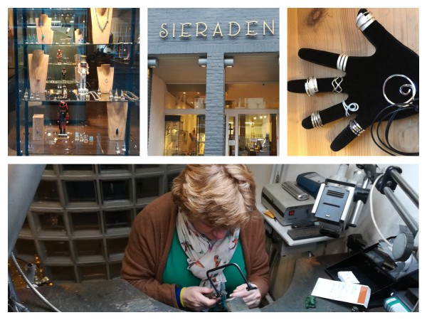 Unieke zilveren ring of hanger maken