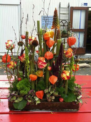 Bloemschikken voor het weekend