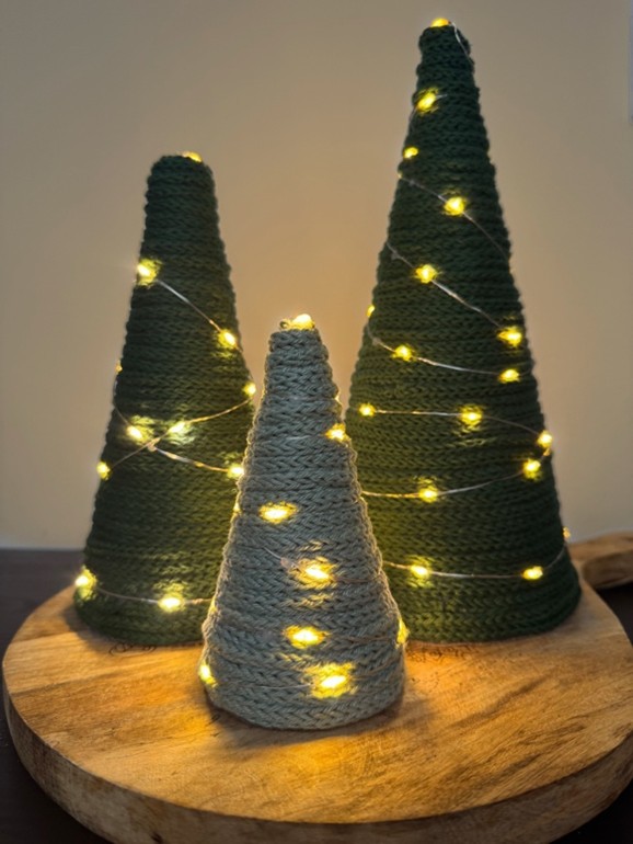 Kerstboom of Kerstster punniken