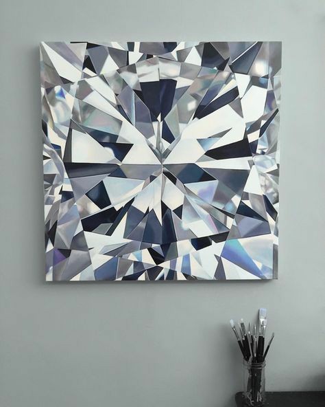 Schilderij: Diamant