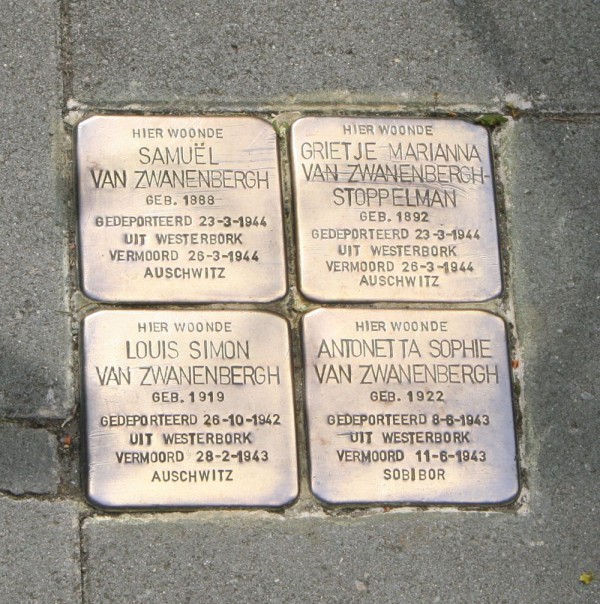 37. Rondwandeling Struikelstenen