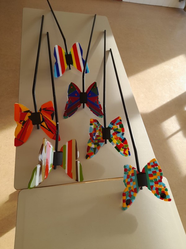 Workshop Vlinder van glas