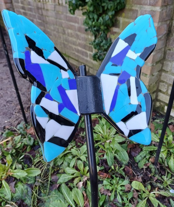 Vlinder van glas