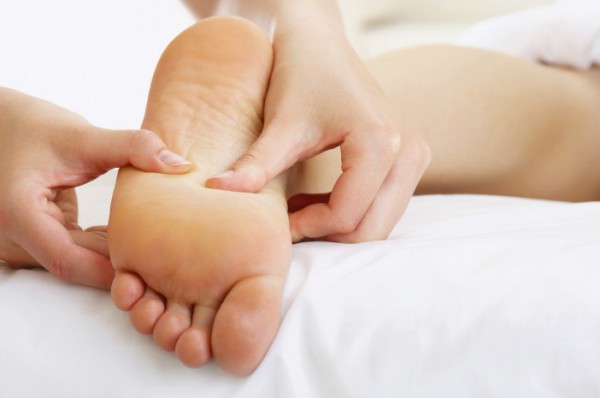 Voetreflex zone massage